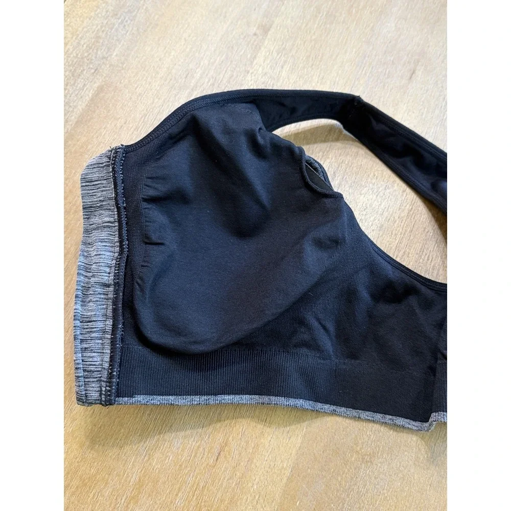 Shefit‎ Lounge Sports Bra Luxe Zip Front High Impact Padded